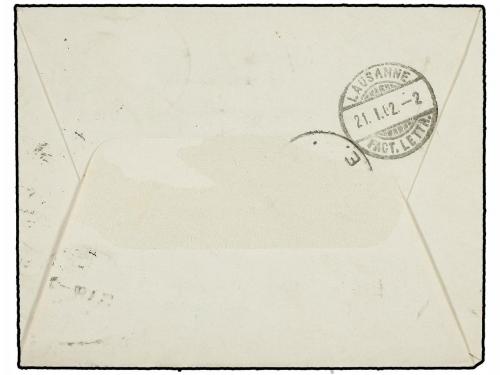 ✉ ARGENTINA. 1902. Entero Postal de 5 ctvos. verde amarillo 