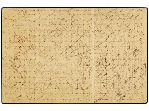 ✉ MEXICO. 1883. ZACATECAS a ALEMANIA. Entero Postal de 2 ctv