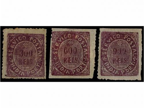 */(*) INDIA. 1877. Serie completa. Muy bonita. 1.150&euro;.