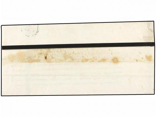 ¿ FRANCIA. 1859. VIRE a NICE. 5 cts. verde, grandes márgenes