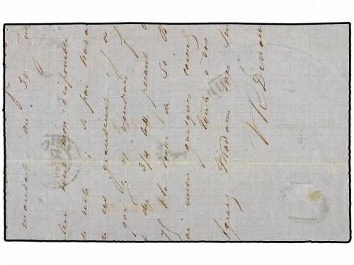 ✉ FRANCIA. Yv. 13, 28 (3). 1863. FRONTAL. NANTES a TURIN. 10