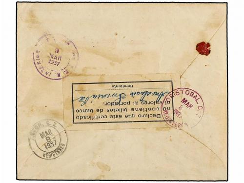 ✉ COSTA RICA. Sc. 150 + 150a. 1937. LIBERIA (Guanacaste) a P