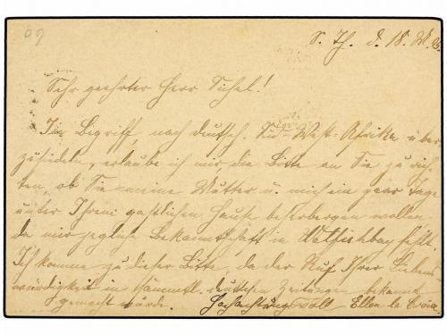 ✉ PORTUGAL: ST THOMAS & PRINCE. 1895. SANTO THOME a WALFISHB