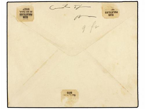 ✉ BRASIL. 1899. S. PAULO a MOCOCÁ. Entero postal de 200 reis