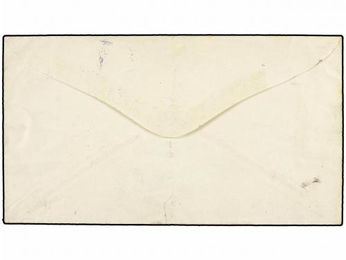 ✉ PERU. 1892. LIMA a FRANCIA. Entero postal de 20 cts. lila 