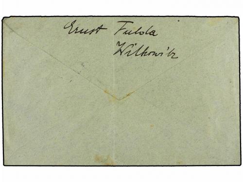 ✉ POLONIA. 1919. CZECHOSLOVAKIA to TSCHEN (Poland). 5 cts. g