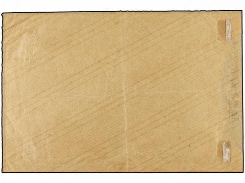 ✉ HUNGRIA. 1919. BUDAPEST. Sobre circulado son sellos tasado