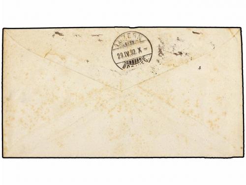 ✉ HOLANDA. 1892. BREDA a LUCERN (Suiza). Entero postal de 5 