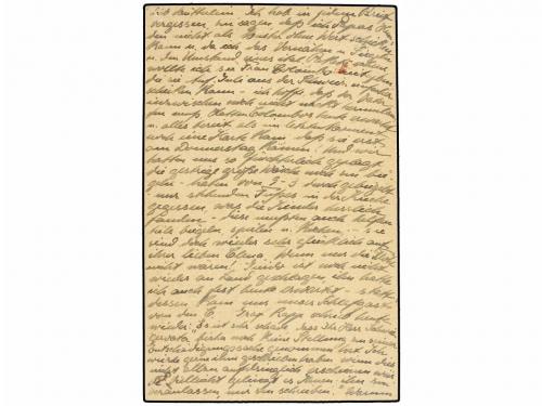 ✉ ITALIA. 1927. Tarjeta postal circulada a VADUZ (Licechtens