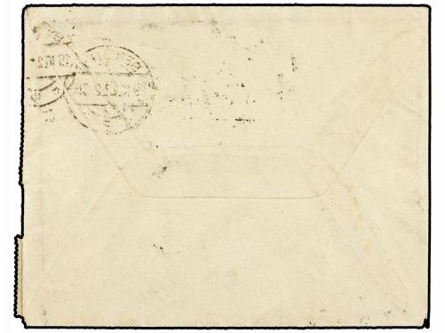 ✉ DINAMARCA. 1922. BERLÍN a COPENHAGEN. 5 m. (3), tasada a l