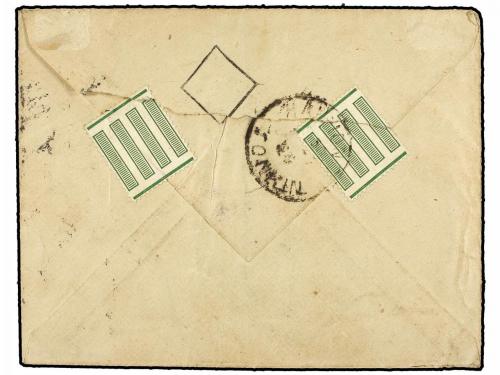 ✉ INDOCHINA. 1930. GREAT BRITAIN to INDOCHINA. 3 d. purple, 