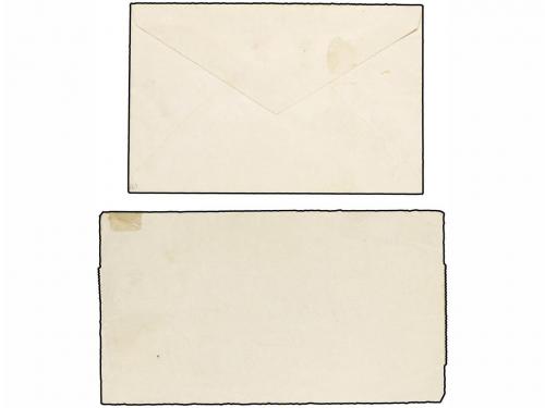 ✉ HONDURAS BRITANICA. 1936-55. Front and cover from Jamaica 