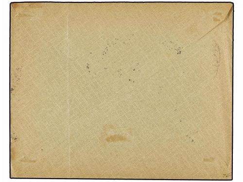 ¿ ALBANIA. 1914. VLONE envelope franked with 2 Q. stamp and