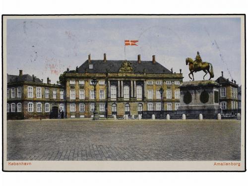 ¿ ZEPPELIN. 1932 (30-IV). DINAMARCA. COPENHAGEN a BRASIL. 15