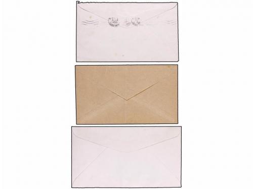 ¿ TRINIDAD. 1951-65. Three covers from British Guiana, Trini