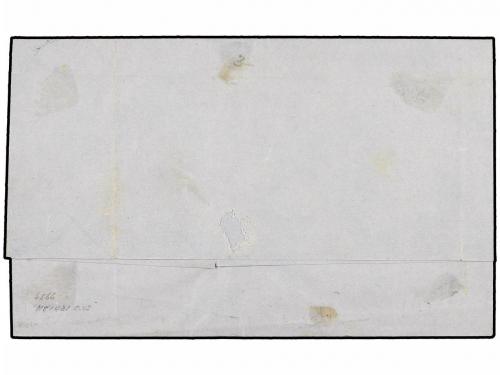 ✉ VENEZUELA. 1862 (7 Febrero). LA GUAIRA a CARACAS. 1/2 real