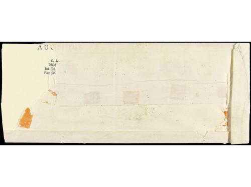 ✉ ESPAÑA. Ed. 36,37. (1860 CA). PUENTEAREAS a CORUÑA. 1 onza