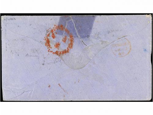 ✉ ETIOPIA. 1868 (Jan. 8). ABYSSINIA CAMPAIGN. MARCH TO MAGDA