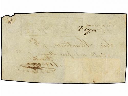 ✉ MEXICO. Ed. . 1874. Frente de carta CERTIFICADA circulado 