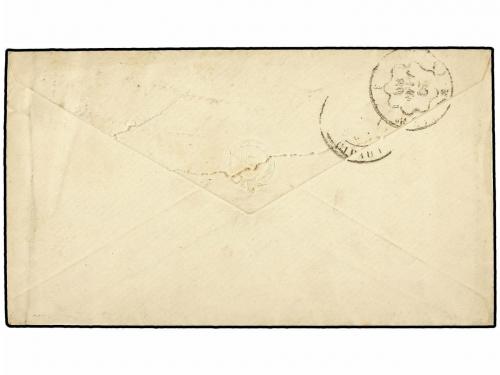 ¿ GRAN BRETAÑA. Ed. . 1880 (Jan 18). Cover at 2½d rate to Co