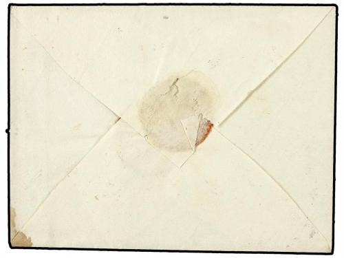 ¿ MEXICO. (1830 CA). Sobre circulado a MAIZ. Marca S. LUIS P