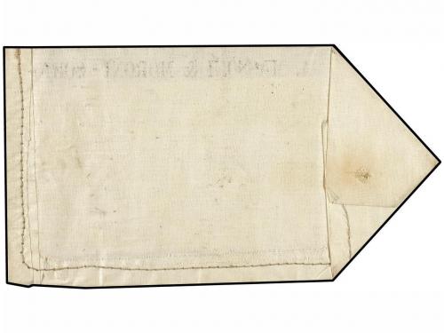 ¿ ITALIA. 1900(Oct 24). Sample Mail cloth envelope with prin