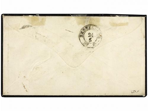 ¿ PORTUGAL. Af. 29, 34. 1871. LISBOA a ALEMANIA. 20 reis bis