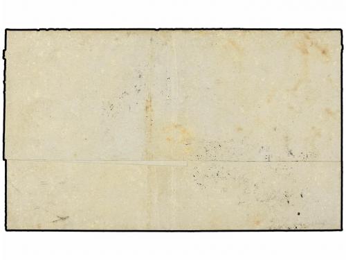 ¿ FILIPINAS. Ed. 7. 1863 (18-Dic.). MANILA a BINONDO. 5 cts.