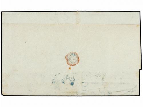 ✉ CANADA. 1856. MONTREAL a CADIZ (España). Marca MONTREAL/PA