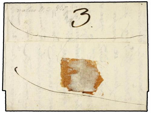 ✉ MEXICO. (1800 CA). ENVUELTA SIN FECHAR circulada a MONCLOV