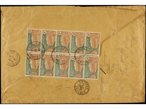 ✉ CAMERUN. 1947. Large envelope sent airmail to MARSEILLE fr