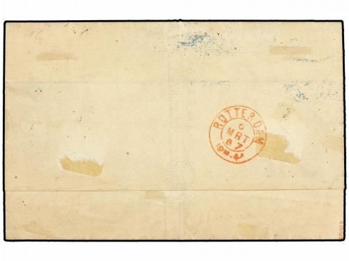 ✉ ALEMANIA ANTIGUOS ESTADOS: HAMBURGO. Mi. 16. 1867. HAMBURG