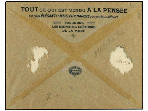 ¿ FRANCIA. 1914 (22-IX). SOBRE ilustrado circulado con sello