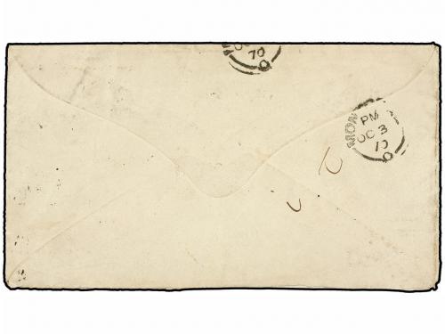 ¿ SUECIA. 1870. STOCKHOLM to MONTREAL (Canadá). 24 ore orang