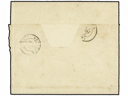 ¿ ALEMANIA ANTIGUOS ESTADOS: BAVIERA. 1858 (May 25). Cover t