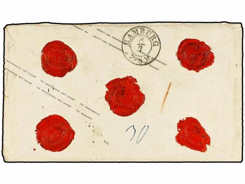 ✉ ALEMANIA ANTIGUOS ESTADOS: PRUSIA. 1863 (July 6). 1 sgr. r