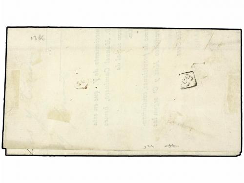 ✉ COLONIAS ESPAÑOLAS: CUBA. 1885. SANTIAGO a FRANCIA. 1 ctvo