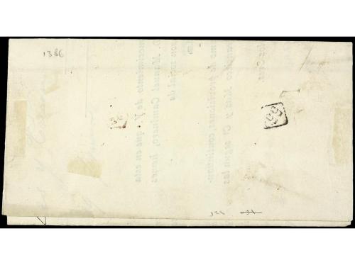 ✉ COLONIAS ESPAÑOLAS: CUBA. 1885. SANTIAGO a FRANCIA. 1 ctvo