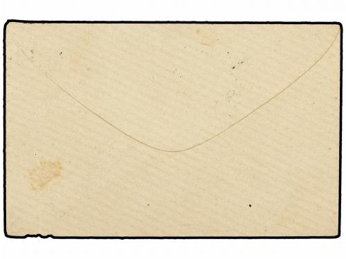 ✉ GUADALUPE. 1882. BASSE-TERRE correo interior. Pequeño sobr