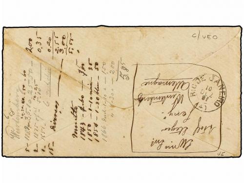 ✉ ALEMANIA ANTIGUOS ESTADOS: WURTEMBERG. 1881. WURTEMBERG a 