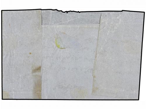 ¿ TURQUIA. (1864 CA.). Entire letter franked by two differin