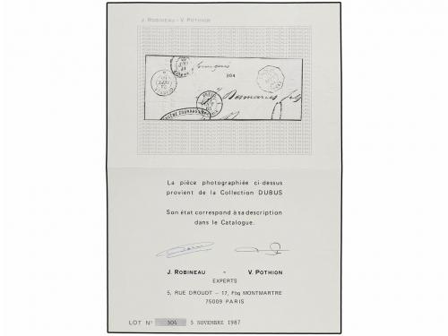 ✉ URUGUAY. 1865 (Sept 14). Cover from MONTEVIDEO to BORDEAUX