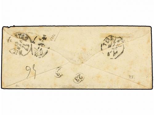 ✉ ITALIA. 1871 (March 11). Cover from Altona to Turin/Italy 