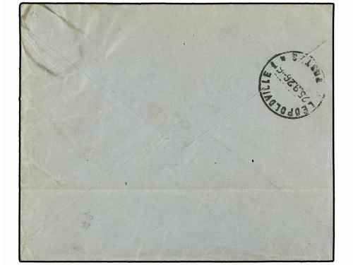 ¿ FRANCIA. 1926. FRANCIA a KINSHASA (Congo Belga). 25 cts. a