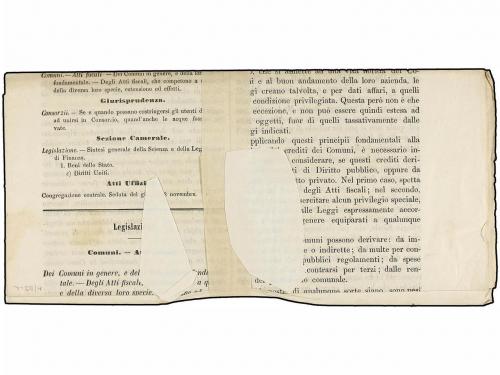 ✉ ITALIA ANTIGUOS ESTADOS: LOMBARDO-VENECIA. 1860 (17-Diciem