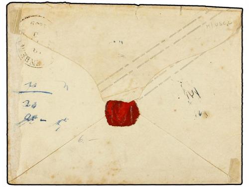 ✉ ALEMANIA ANTIGUOS ESTADOS: PRUSIA. (1860 CA). 3sgr. yellow