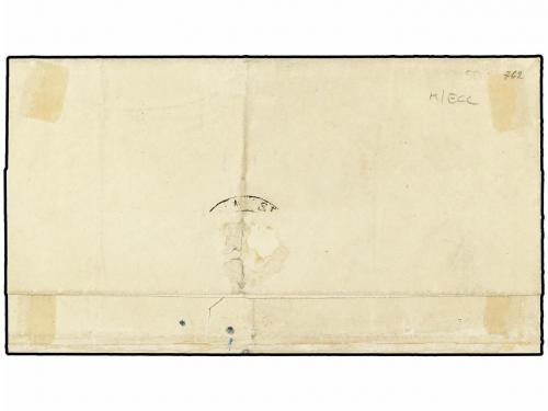 ✉ ALEMANIA ANTIGUOS ESTADOS: MECKLEMBURGO-SCHWERIN. 1857 (Oc