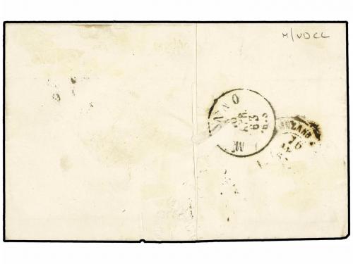 ✉ ITALIA ANTIGUOS ESTADOS: LOMBARDO-VENECIA. 1863. MANTOVA a