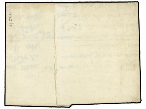 ✉ PORTUGAL. 1586 (Dec 13). Entire letter from Lisbon to Lond