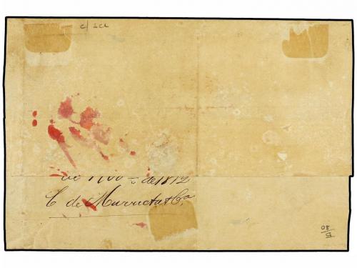 ✉ PUERTO RICO. 1872 (Nov 30). Cover, side flaps removed, mai